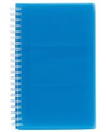 Reliure à spirales pour cartes de visite - 96 cartes - Assortiment EXACOMPTA Linicolor Bleu