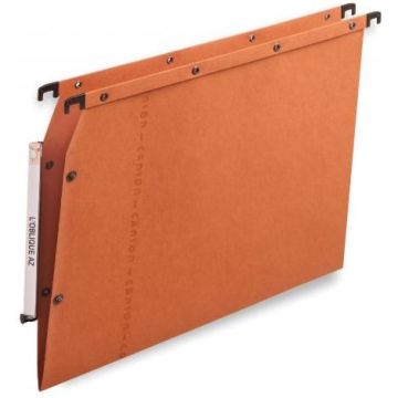 Dossiers suspendus pour Armoire Forme V - Orange ELBA L'OBLIQUE Lot de 25