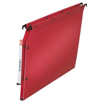 Dossiers suspendus - 15 mm - Rouge L'OBLIQUE Lot de 10