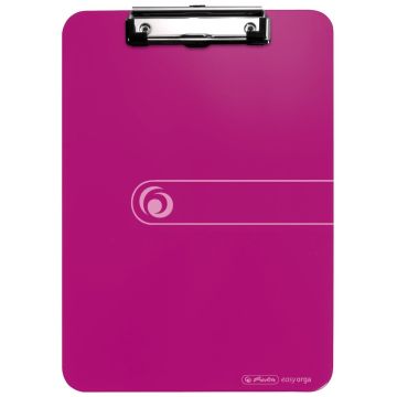 Porte-bloc en plastique opaque Fuchsia - Format A4 HERLITZ Photo