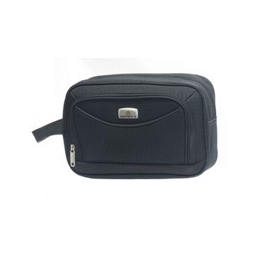 DAVIDT'S 269200-01 : Trousse de toilette en toile -  Noir