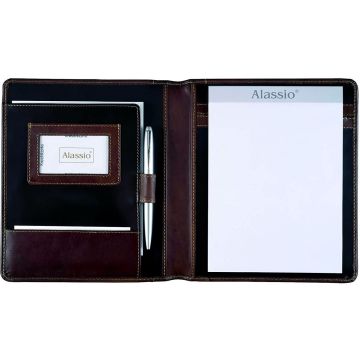 Serviette-écritoire A5 en Cuir - MONACO : ALASSIO Photo