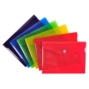 Pochettes enveloppes - B6 190 x 140 mm - Assortiment EXACOMPTA Iderama