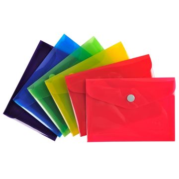 Pochettes enveloppes - B7 140 x 100 mm - Assortiment EXACOMPTA Iderama
