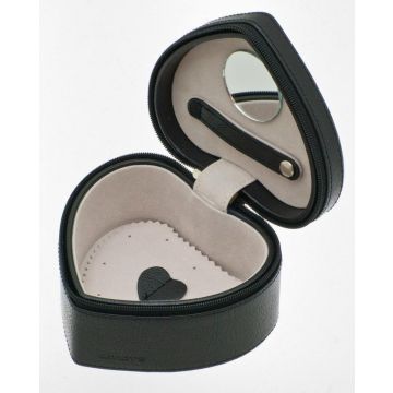 Boite à bijoux Euclide coeur - Rouge Double DAVIDT'S