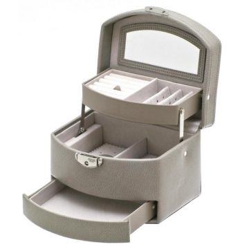 DAVIDT'S 367959-22 Boite à bijoux Euclide - Gris