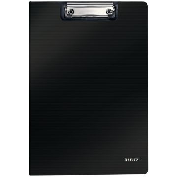 Photo Porte-bloc à rabat Solid - A4 Noir : LEITZ 3962-10-95