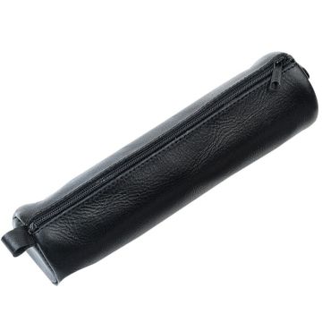 Photo ALASSIO Trousse pour stylos en cuir - Noir 43031