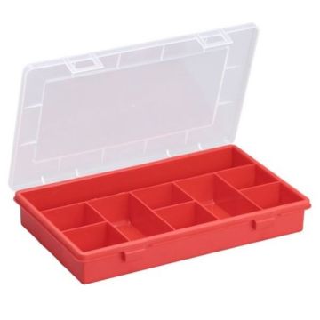 Boîte d' assortiment - 9 compartiments - Rouge : EuroPlus Basic image