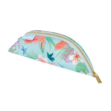 Trousse asymétrique - Fleurs/Oiseaux : HERLITZ Cocoon Ladylike Jungle image