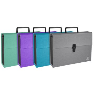 Trieur avec poignée - 18 compartiments - Assortiment : EXACOMPTA Teksto image