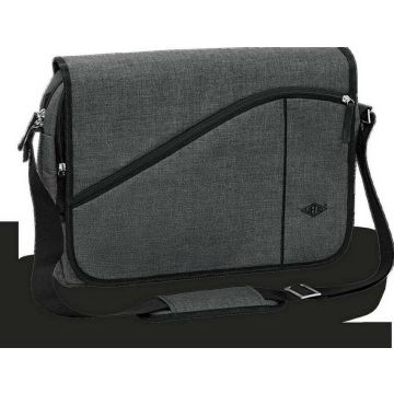 Sacoche pour Notebook - 15,6 pouces - Gris : WEDO Messenger Bag COLLEGE