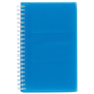 Reliure à spirales pour cartes de visite - 96 cartes - Assortiment EXACOMPTA Linicolor Bleu