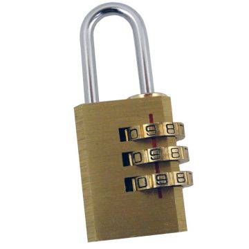 Cadenas en laiton Code 3 chiffres - 30 mm PAVO