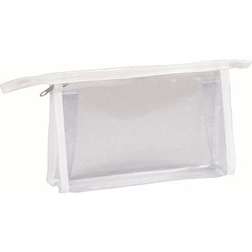 Trousse à soufflet pour stylos en Plastique pailleté - Transparent : CLAIREFONTAINE Modèle
