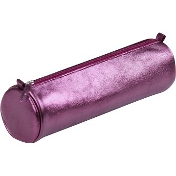 Trousse en Cuir pour stylos - Cerise : CLAIREFONTAINE Image