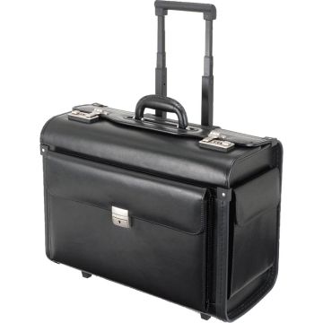 ALASSIO : Valise de pilote en cuir- SILVANA (Bagage) 92705