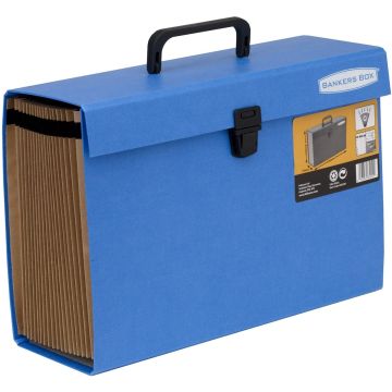 Trieur Accordéon 19 compartiments - Bleu : FELLOWES Handilife Bankers Box Modèle