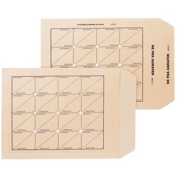 Photo Pochette navette - 330 x 260 mm - Papier Kraft 90 g/m² GPV