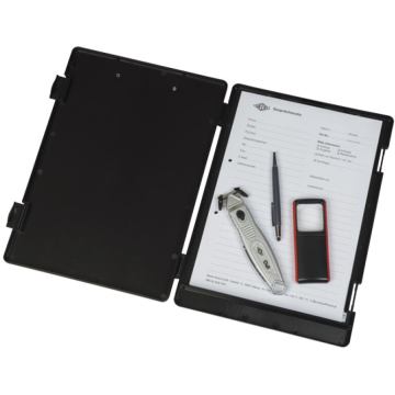 Photo Porte-bloc avec compartiment de rangement - Noir WEDO XS