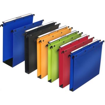 Photo Dossiers suspendus pour Tiroir - Fond 30 mm - Assortiment L'OBLIQUE