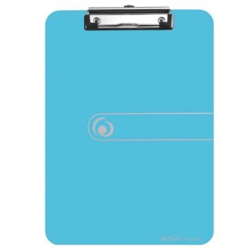 Photo Porte-bloc en plastique transparent - Format A4 - Bleu : HERLITZ 11205671