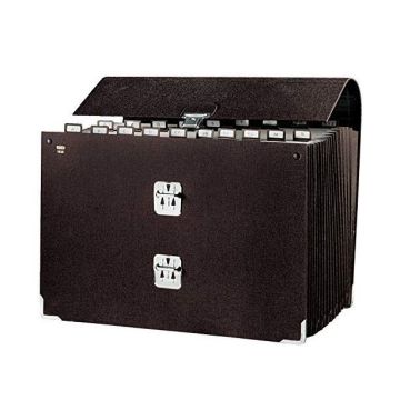 Photo Trieur accordéon - 20 compartiments - Noir : EMEY