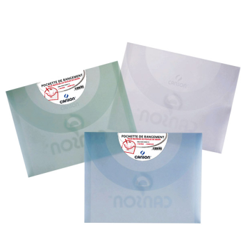 Photo CANSON : Chemise à dessin en plastique - Format 370 x 470 mm