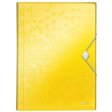 Photo Trieur Chemise A4 - 6 compartiments - Jaune LEITZ Wow Image