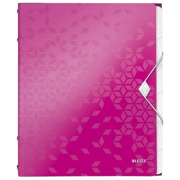 Photo Trieur A4 - 6 compartiments - Rose LEITZ Wow 