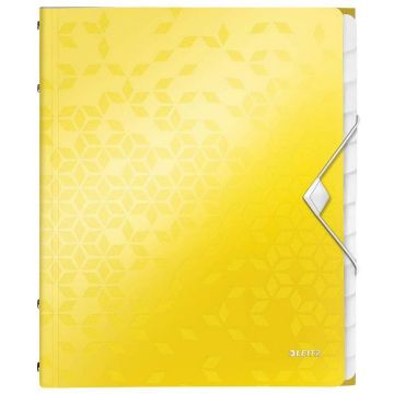 Photo Trieur A4 - 12 compartiments - Jaune LEITZ Wow Image