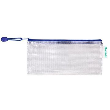 Image Sac à fermeture éclair - 230 x 115 mm - Bleu TARIFOLD