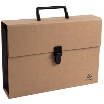 Photo Trieur avec poignée - 18 compartiments - Assortiment EXACOMPTA Eterneco