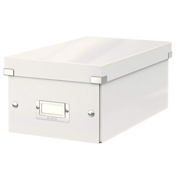 Photo Boite de rangement WOW - DVD - Blanc LEITZ 6042-00-01 Coffret vidéo