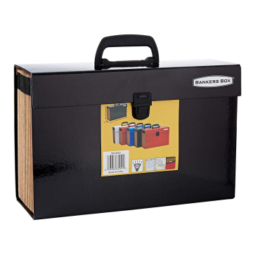 Photo FELLOWES : Trieur accordéon 19 compartiments - Noir - 9352101 Handilife Bankers Box 