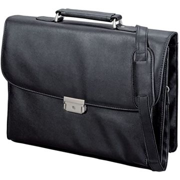 ALASSIO : Porte-documents en simili-cuir - Noir CANTANA 92434