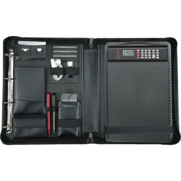 photo ALASSIO : Serviette de bureau A4 en cuir - CESENA 30072