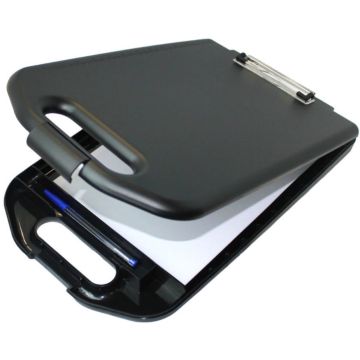 Photo Porte-bloc avec compartiment de rangement - Noir WONDAY