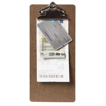 Porte-bloc A4 en bois - 216 x 305 mm  Feuille A4 Saunders