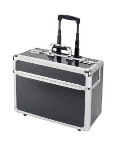 45129 ALUMAXX : Valise de pilote avec trolley en aluminium CARBON C-2 Classeur