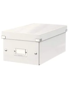 Photo Boite de rangement WOW - DVD - Blanc LEITZ 6042-00-01 Coffret vidéo