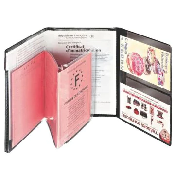 Pochette de protection 145 x 95 mm OXFORD Triple image