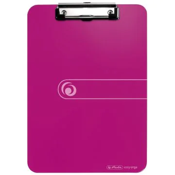 Porte-bloc en plastique opaque Fuchsia - Format A4 HERLITZ Photo