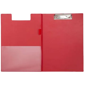 MAUL : Porte-bloc A4 avec pince - Rouge 23392-25  fermé