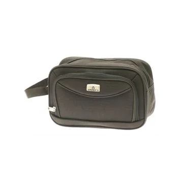 269200-08 DAVIDT'S  Trousse de toilette en toile -  Brun