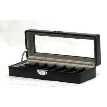 DAVIDT'S 367733-01 : Baguier et boite à bijoux Euclide - Noir 