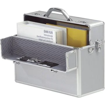 ALUMAXX 45100   Valise de pilote en aluminium - ALPHA Gris (Bagage)