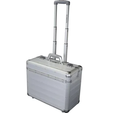 Valise de pilote avec trolley en aluminium DISCOVERY d'ALUMAXX 45162