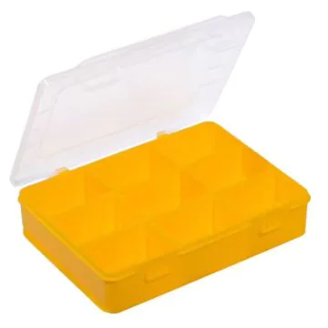 Boîte d' assortiment - 9 compartiments - Jaune : EuroPlus Basic image