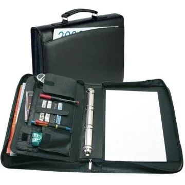 Serviette-classeur A4 en simili-cuir - ORGA Wedo